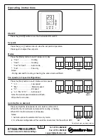 Preview for 1 page of meitav-tec ETN24-PMH-SUPER Owner'S Manual & Technician Settings