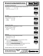 Preview for 5 page of meitav-tec ETN24-SUPER-SH-F Owner'S Manual & Technnician Settings