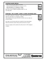 Preview for 7 page of meitav-tec ETN24-SUPER-SH-F Owner'S Manual & Technnician Settings