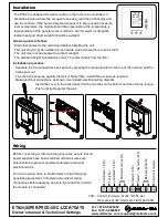 Предварительный просмотр 1 страницы meitav-tec ETN24 Owner'S Manual & Technician Settings