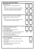 Предварительный просмотр 6 страницы meitav-tec ETNC-SUPER-PROG-HU-PIR Owner'S Manual & Technician Settings