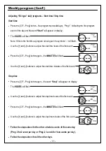 Предварительный просмотр 11 страницы meitav-tec ETNC-SUPER-PROG-HU-PIR Owner'S Manual & Technician Settings