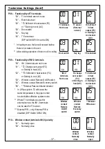 Предварительный просмотр 37 страницы meitav-tec ETNC-SUPER-PROG-HU-PIR Owner'S Manual & Technician Settings