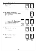 Предварительный просмотр 39 страницы meitav-tec ETNC-SUPER-PROG-HU-PIR Owner'S Manual & Technician Settings