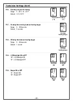 Предварительный просмотр 40 страницы meitav-tec ETNC-SUPER-PROG-HU-PIR Owner'S Manual & Technician Settings