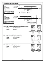 Предварительный просмотр 47 страницы meitav-tec ETNC-SUPER-PROG-HU-PIR Owner'S Manual & Technician Settings