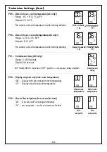 Предварительный просмотр 54 страницы meitav-tec ETNC-SUPER-PROG-HU-PIR Owner'S Manual & Technician Settings