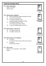 Предварительный просмотр 55 страницы meitav-tec ETNC-SUPER-PROG-HU-PIR Owner'S Manual & Technician Settings