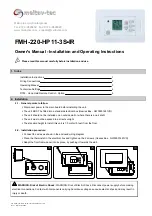 meitav-tec FMH-220-HP11-3S-IR Owner'S Manual предпросмотр