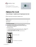 Предварительный просмотр 1 страницы meitav-tec FMH24-PD-1S-IR Owner'S Manual