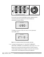 Предварительный просмотр 12 страницы meitav-tec M4000MD Owner'S Manual