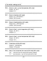 Предварительный просмотр 32 страницы meitav-tec MTS/SUPER/CO2 series Owner'S Manual And Technical Documentation