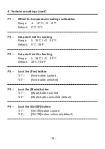 Preview for 19 page of meitav-tec MTSC/SUPER/HU Owner'S Manual