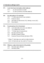 Preview for 20 page of meitav-tec MTSC/SUPER/HU Owner'S Manual