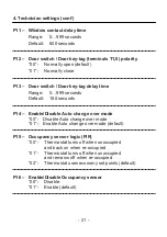 Preview for 21 page of meitav-tec MTSC/SUPER/HU Owner'S Manual