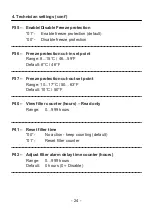 Preview for 24 page of meitav-tec MTSC/SUPER/HU Owner'S Manual