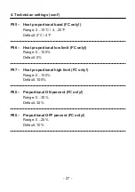 Preview for 27 page of meitav-tec MTSC/SUPER/HU Owner'S Manual