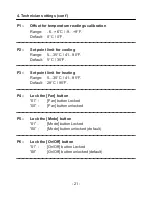 Preview for 20 page of meitav-tec MTSC Owner'S Manual