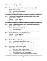 Preview for 22 page of meitav-tec MTSC Owner'S Manual