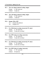 Preview for 24 page of meitav-tec MTSC Owner'S Manual