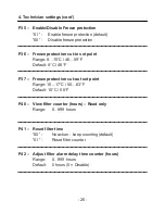 Preview for 25 page of meitav-tec MTSC Owner'S Manual