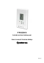 meitav-tec PYROCON19 Owner'S Manual & Technician Settings предпросмотр