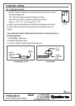 Preview for 8 page of meitav-tec PYROCON19 Owner'S Manual & Technician Settings