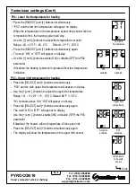 Preview for 9 page of meitav-tec PYROCON19 Owner'S Manual & Technician Settings