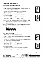 Preview for 10 page of meitav-tec PYROCON19 Owner'S Manual & Technician Settings