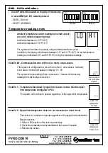 Preview for 21 page of meitav-tec PYROCON19 Owner'S Manual & Technician Settings