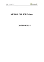 MeiTrack Mobileye T622 Manual preview