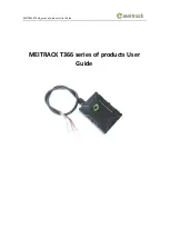 MeiTrack T366G User Manual предпросмотр