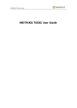 MeiTrack T633G User Manual preview