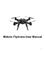 Preview for 1 page of Meknic Flydrone User Manual