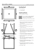 Предварительный просмотр 2 страницы Melaco HOME OFFICE SELECT Assembly Instructions