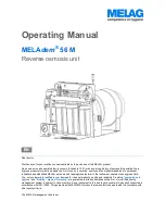 MELAG MELAdem 56 M Operating Manual preview