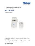 MELAG MELAdest 65 Operating Manual предпросмотр