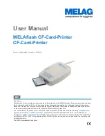 Preview for 1 page of MELAG MELAflash User Manual