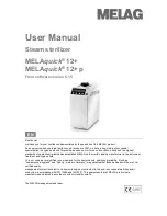 Preview for 1 page of MELAG MELAquick 12+ User Manual