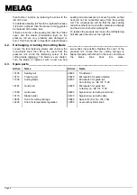 Preview for 6 page of MELAG MELAseal 101 Comfortable Operating Manual