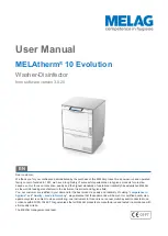 MELAG MELAtherm 10 DTA User Manual preview