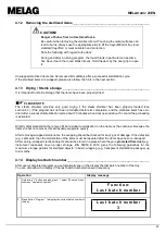 Предварительный просмотр 23 страницы MELAG MELAtronic 23EN User Manual