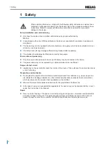 Preview for 4 page of MELAG Sterilizer 255 User Manual