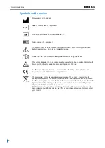 Preview for 6 page of MELAG Sterilizer 255 User Manual