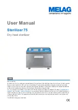 MELAG Sterilizer 75 User Manual preview