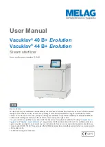 Preview for 1 page of MELAG Vacuklav 40 B+ Evolution User Manual