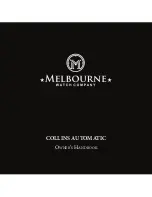 Preview for 1 page of Melbourne COLLINS AUTOMATIC Owner'S Handbook Manual