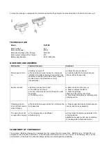 Preview for 12 page of Melchioni 118140100 Instruction Booklet