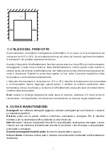 Предварительный просмотр 7 страницы Melchioni 118700230 User Manual