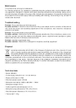 Preview for 10 page of Melchioni 550111058 User Manual